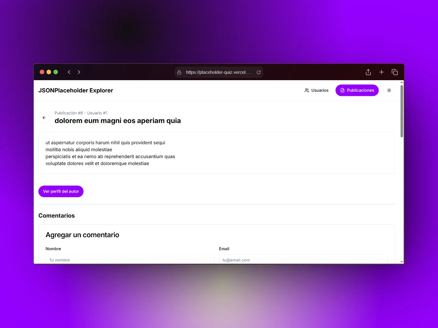 Placeholder Quiz image